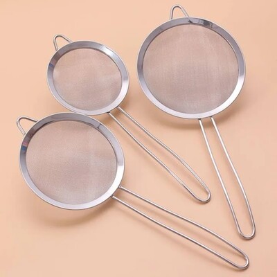 3 Pcs Stainless Steel Strainer Set